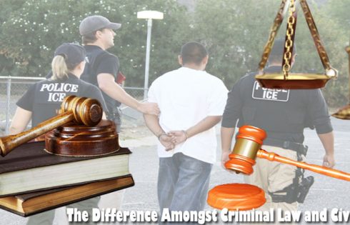 The Difference Amongst Criminal Law and Civil Law