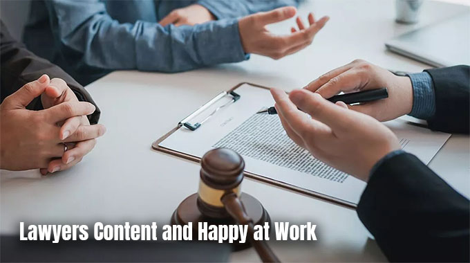 How to Keep Lawyers Content and Happy at Work