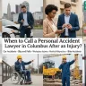 When to Call a Personal Accident Lawyer in Columbus After an Injury