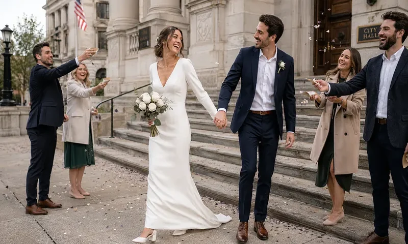 Affordable Under $500: Courthouse Wedding Dresses for a Modern Civil Marriage