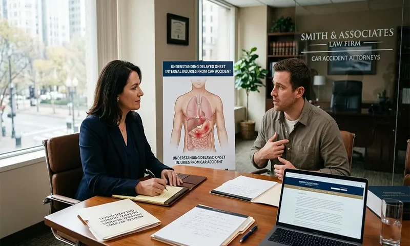 Car Accident Attorney for Delayed Onset Internal Injury Claims