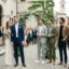Modern Casual Men’s Suit Ideas for a Civil Wedding Ceremony