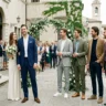 Modern Casual Men’s Suit Ideas for a Civil Wedding Ceremony