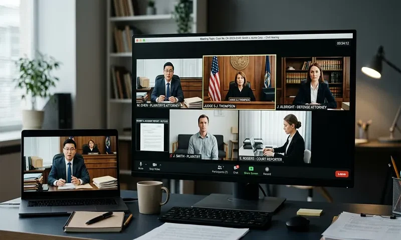 What to Expect During a Virtual Civil Court Hearing on Zoom